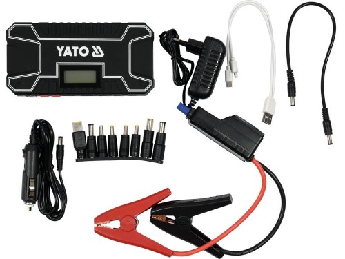 YT-83082 URZĄDZENIE ROZRUCHOWE POWER BANK 12000 MAH LCD YATO YT-83082