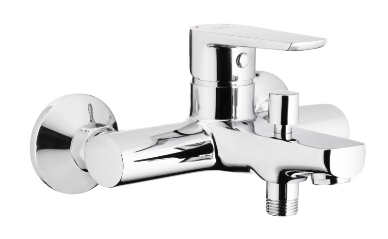 s5.195522401300 NEON BATERIA WANNOWA ŚCIENNA BEZ ZESTAWU NATRYSKOWEGO