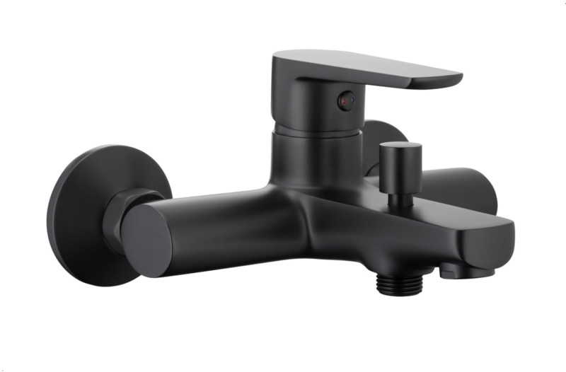 s5.195522401081 NARVA BLACK BATERIA WANNOWA ŚCIENNA BEZ ZESTAWU NATRYSKOWEGO