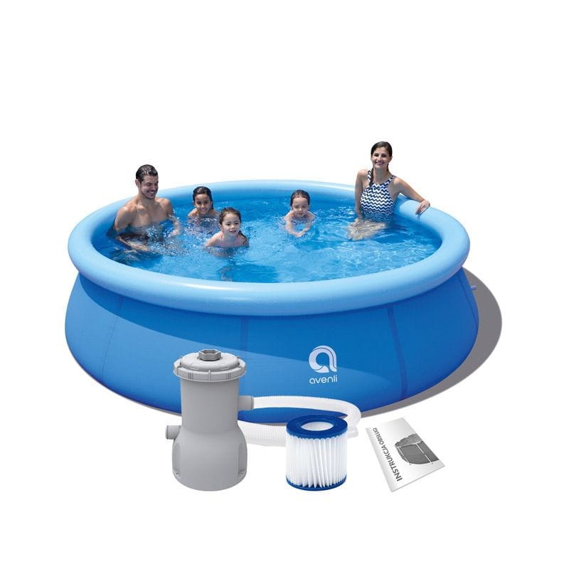 6739602 BASEN ROZPOROWY Z KOŁNIERZEM 300 X 76 CM Z POMPĄ 
17794EU MIRPOL