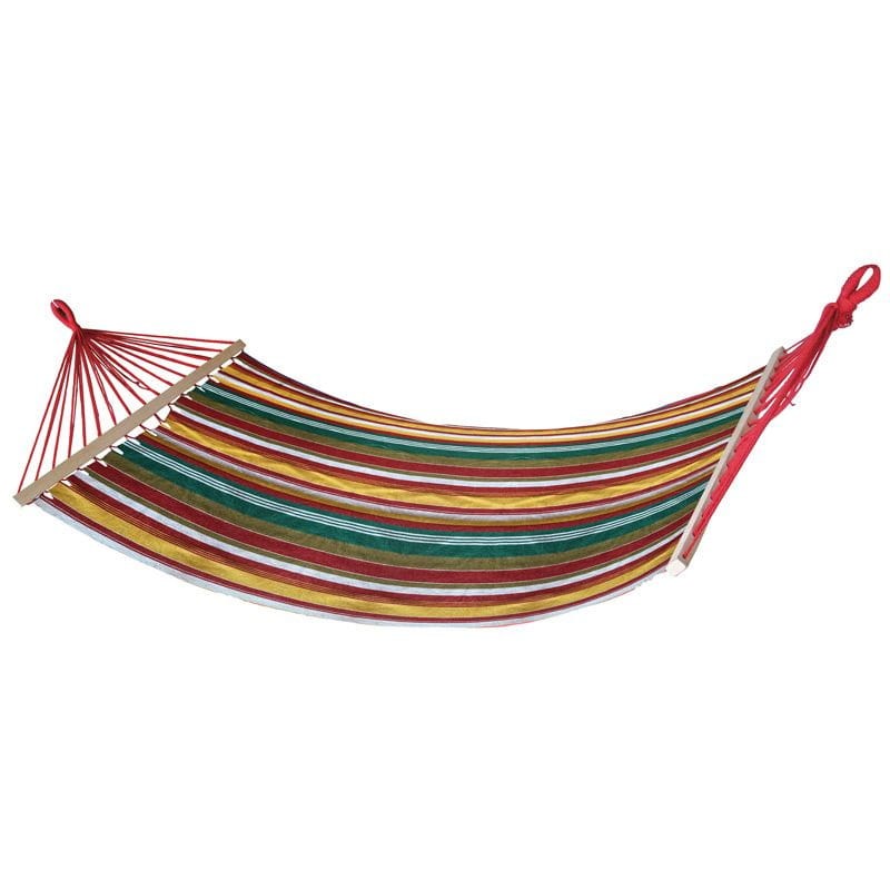 6708012449 HAMAK OGRODOWY SKY DUO 200X150 CM Z BELKĄ MIRPOL