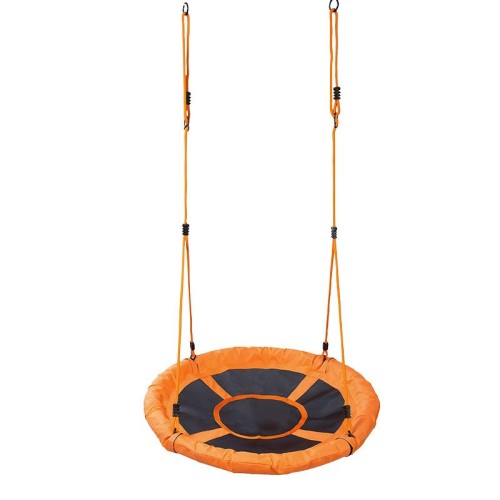 Huśtawka Bocianie Gniazdo 95 cm Pomarańczowa Mirpol