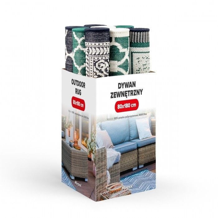 s1.67092942 DYWAN ZEWNĘTRZNY 80X180 CM RÓŻNE WZORY MIRPOL