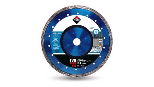 RUBI-31936 RUBI TARCZA DIAMENTOWA TURBO VIPER DO MATERIAŁÓW TWARDYCH TVH 200MM SUPERPRO