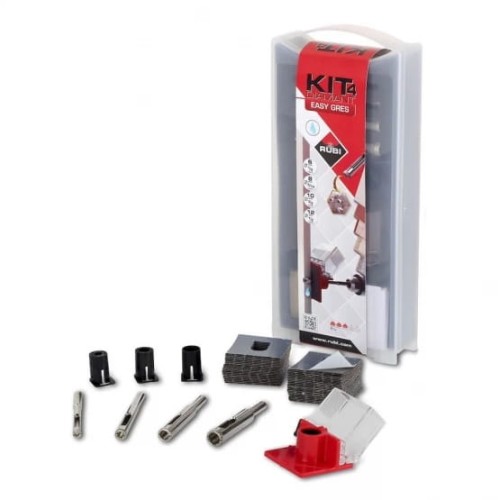 RUBI-04904 RUBI ZESTAW EASY GRES + WIERTŁA DIAMENTOWE 6,8,10,12MM