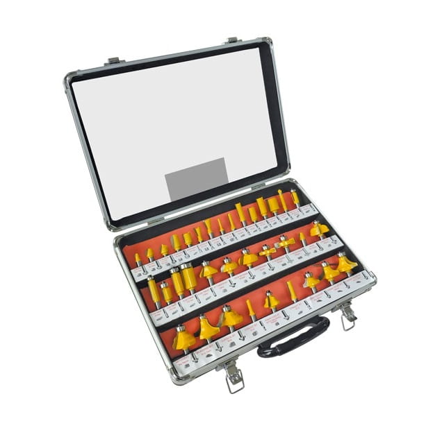 VAN.VZF735 FREZY METALOWE DO DREWNA 35 ELEMENTÓW VANDER VZF735