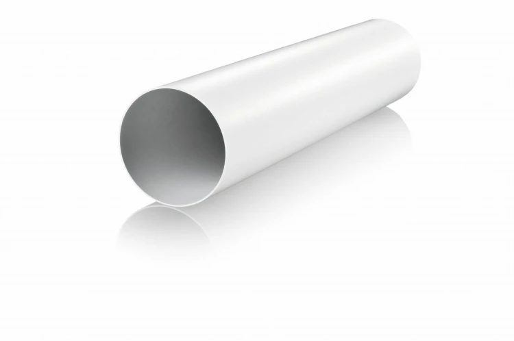 KO125-1 KANAŁ OKRĄGŁY FI 125 MM, DŁ 1,0 MB, BIAŁY