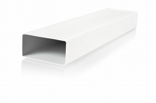 KP60-1 KANAŁ PŁASKI 204X60 MM, DŁ. 1,0 MB, BIAŁY