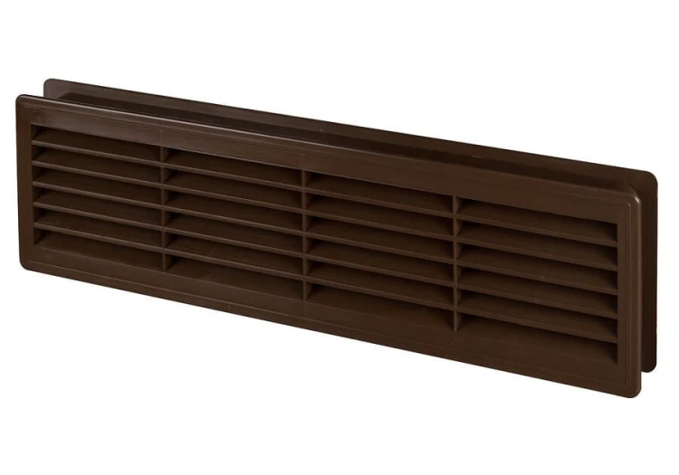 s6.371sdbr KRATKA DRZWIOWA/MEBLOWA 440X120 MM, BRĄZOWA