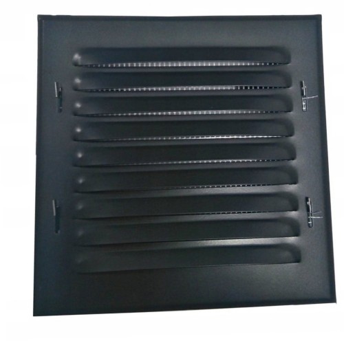 WX1GR OSŁONA METALOWA SKOŚNA 165X165 MM Z SIATKĄ, GRAFIT