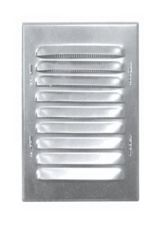 WX2CHR OSŁONA METALOWA SKOŚNA 165X230 MM Z SIATKĄ, CHROM