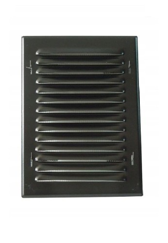 Osłona Metalowa Skośna 165X230 mm Z Siatką, Grafit