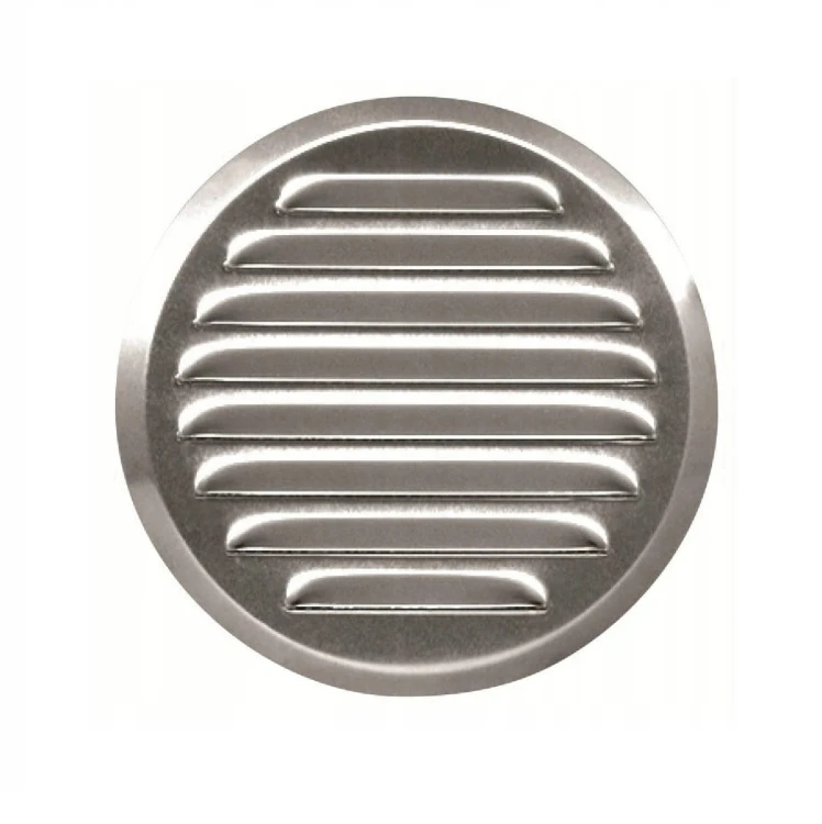 s6.371WPF916CHR OSŁONA WENTYLATORA METALOWA SKOŚNA FI 140 MM Z SIATKĄ, CHROM