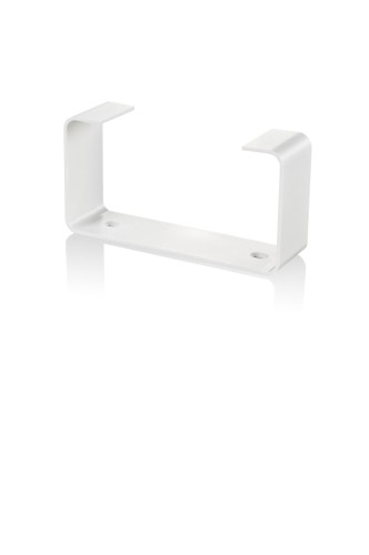 KP55-7 UCHWYT MOCUJĄCY DO KANAŁU PŁASKIEGO 110X55 MM, BIAŁY