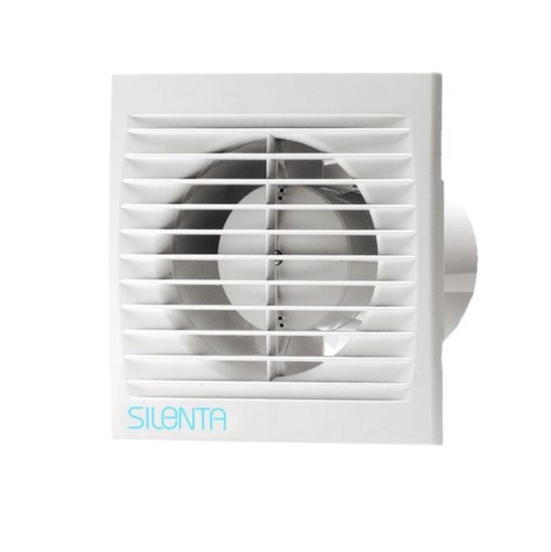 s6.371100silenta-sth SILENTA WENTYLATOR OSIOWY FI 100 MM, CICHY Z TIMEREM, HIGROSTATEM, BIAŁY