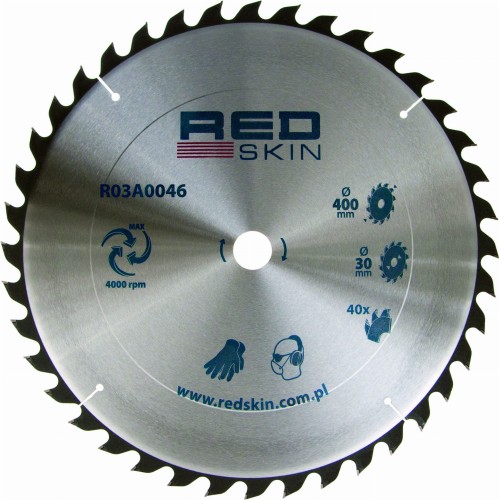 Piła Tarczowa 400mm 40Z Red Skin