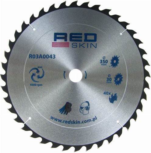 Piła Tarczowa 350mm 40Z Red Skin