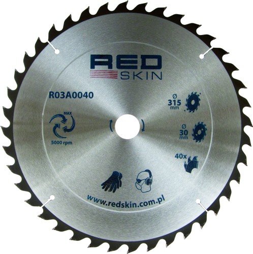 Piła Tarczowa 315mm 40Z Red Skin