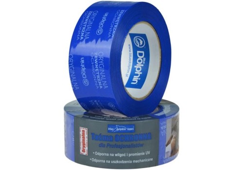 Taśma Zewnętrzna Maskująca Ochronna 48mmx50M Blue Dolphin