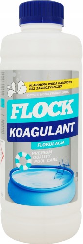 Płyn Do Usuwania Mętności Wody Basenowej Flock Koagulant 1L Gamix