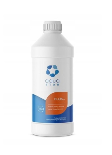 Płyn Do Czyszczenia Wody W Basenach Alkasol Flox 1L Aqua Star