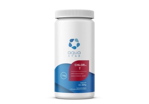 s1.55054857 TABLETKI CHLORTIX T 1KG 5X200G TRIOCHLOR AQUA STAR