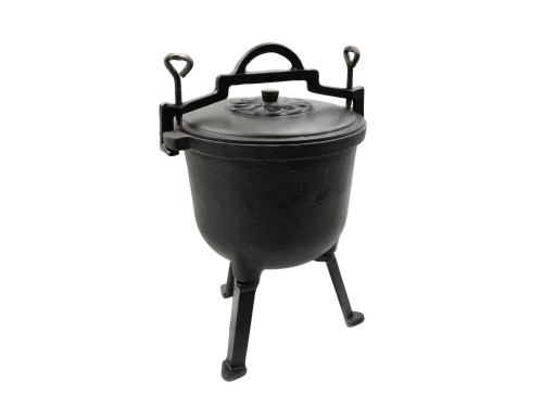 Garnek Żeliwny Myśliwski 8L Emaliowany Geko G80525