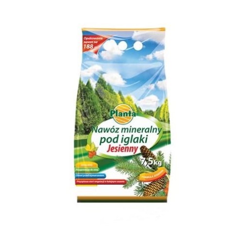 s1.354NF75IJ NAWÓZ JESIENNY PLANTA 7,5 KG POD IGLAKI