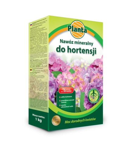 6736528 NAWÓZ PLANTA 1 KG DO HORTENSJI + 100 G GRATIS