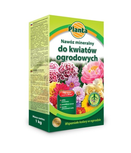 Nawóz Planta 1 Kg Kwiaty Ogrodowe