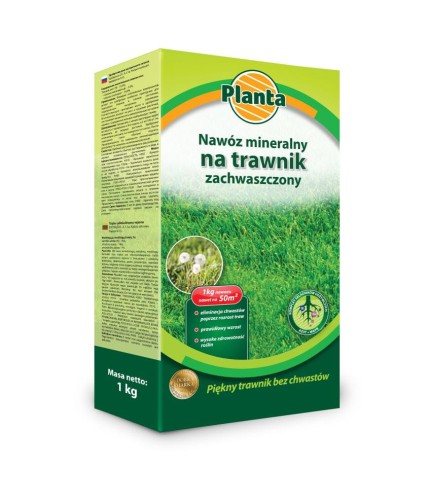 6736929 NAWÓZ PLANTA 1 KG NA TRAWNIK ZACHWASZCZONY