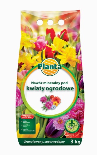 Nawóz Planta 3 Kg Kwiaty Ogrodowe