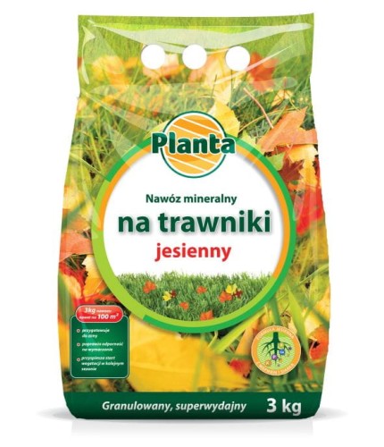 Nawóz Planta 3 Kg Na Trawniki Jesienny