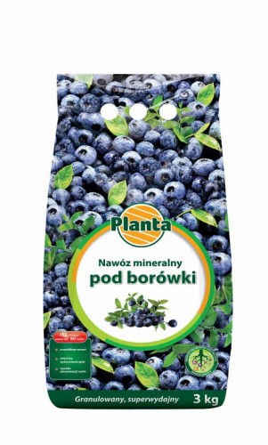 Nawóz Planta 3 Kg Pod Borówki