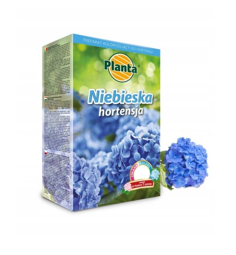 6736933 NIEBIESKA HORTENSJA PLANTA 300 G PREPARAT KOLORYZUJĄCY DO HORTENSJI