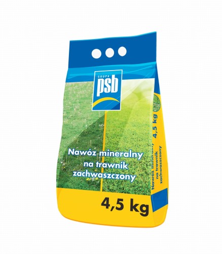 6736941 PSB NAWÓZ MINERALNY NA TRAWNIK ZACHWASZCZONY PLANTA 4,5 KG