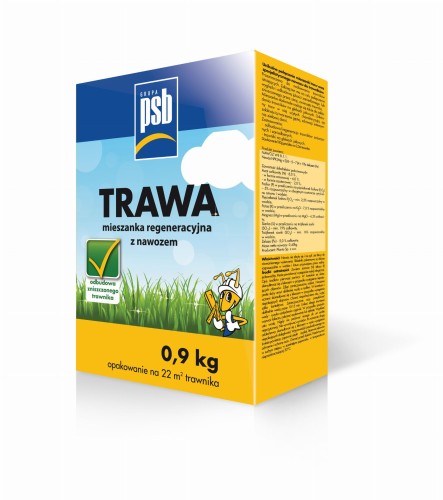 6736561 PSB TRAWA GAZONOWA PLANTA MIESZANKA REGENERACYJNA Z NAWOZEM 0,9 KG