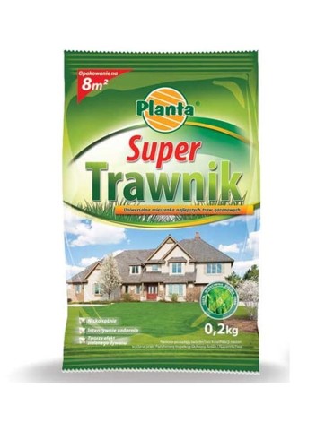 Trawa Gazonowa Planta Super Trawnik 0,2 Kg