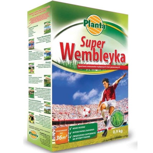 Trawa Gazonowa Planta Super Wembleyka 0,9 Kg