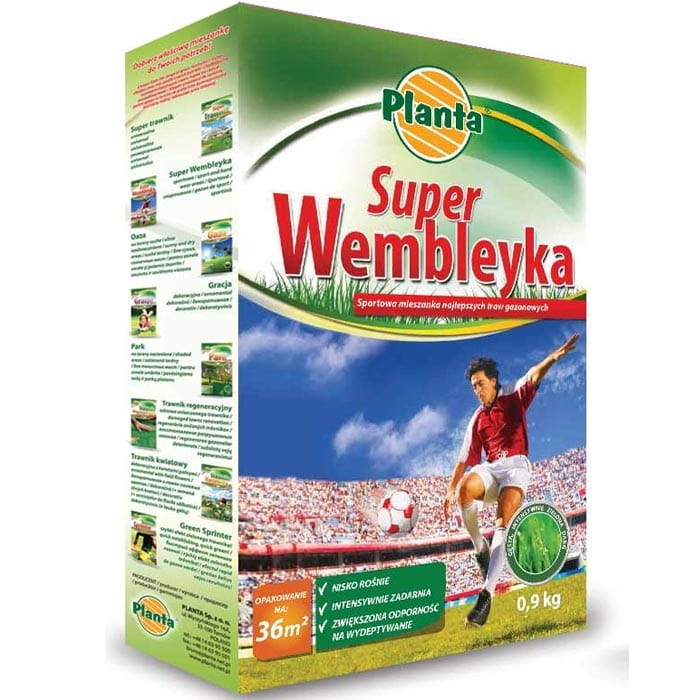 6736582 TRAWA GAZONOWA PLANTA SUPER WEMBLEYKA 0,9 KG