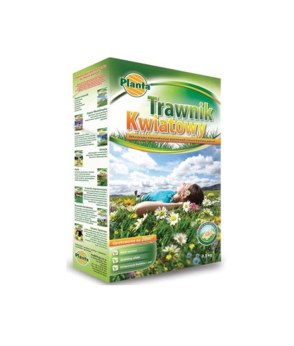 6736488 TRAWA GAZONOWA PLANTA TRAWNIK KWIATOWY 0,5 KG