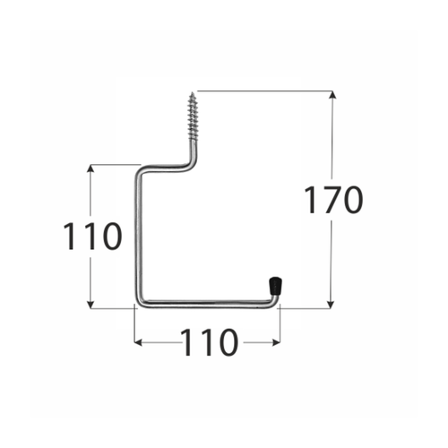 6736359 DMX HW HAK 170X110 (MAL. PROSZEK) DOMAX