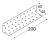 10-1056C DMX KM 15 KĄTOWNIK 40X40X200X2,0 (ZN) DOMAX
