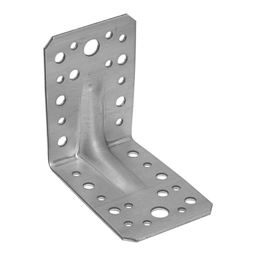 10-1032D DMX KP 1 KĄTOWNIK Z PRZETŁOCZENIEM 90X90X65X2,5 (ZN) DOMAX