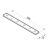 10-9123 DMX LW 300 ŁĄCZNIK 296X22X2,0 (CYNK GALW.) DOMAX
