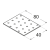 10-1081D DMX PP 1 PŁYTKA 40X80X2,0 (ZN) DOMAX