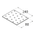 10-1099D DMX PP 10 PŁYTKA 80X240X2,0 (ZN) DOMAX