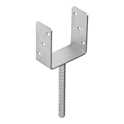 10-1187E DMX PS 120U PODSTAWA ZNO 121X120X60X4,0 (CYNK OGNIOWY) DOMAX