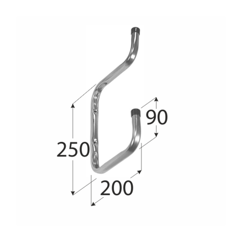 6736355 DMX W2P 200 HAK 200X250 (MAL. PROSZEK) DOMAX