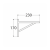 10-9735 DMX WDW 230 WSPORNIK SO 230X170X1,1 (DREWNO) DOMAX